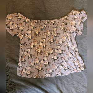 American Eagle Soft & Sexy Off Shoulder Shirt